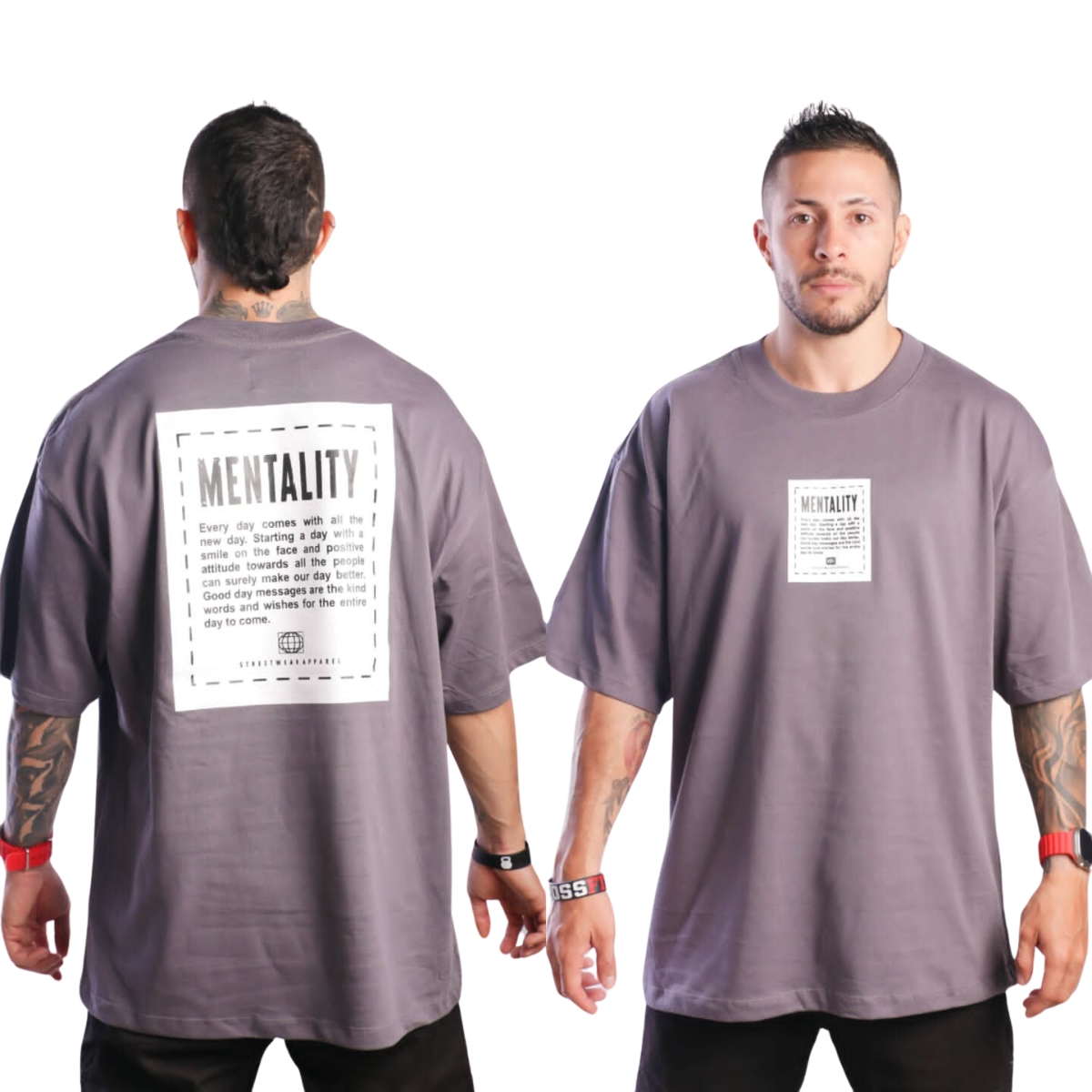 oversize hombre camiseta algodón pesado estampado comprar en onlineshoppingcenterg Colombia centro de compras en linea osc 1